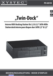 XYSTEC Twin-Dock Bedienungsanleitung