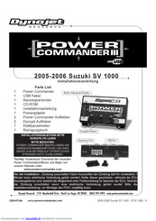 Dynojet Power Commander III USB Installationsanleitung