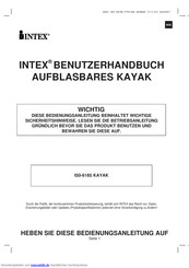 Intex Challenger K1 Benutzerhandbuch