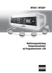 KRIWAN INTt301 Bedienungsanleitung