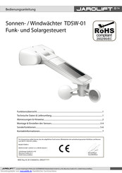 JAROLIFT TDSW-01 Bedienungsanleitung