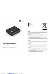jbmedia Light-Manager Pro+ Bedienungsanleitung