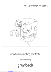 Grunbeck protectliQ A32 Betriebsanleitung