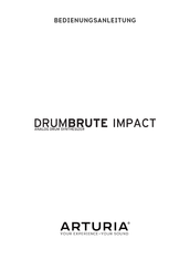 Arturia DrumBrute Impact Bedienungsanleitung