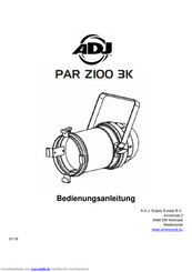 ADJ Par Z100 5K Bedienungsanleitung
