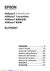 Epson HDBaseT ELPHD01 Anleitung