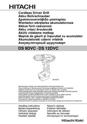 Hitachi DS 12DVC Anleitung