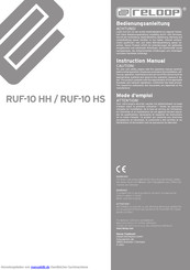Reloop RUF-10 HS Bedienungsanleitung
