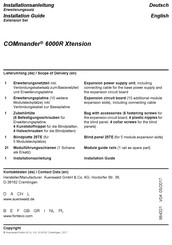 Auerswald COMmander 6000R Installationsaleitung