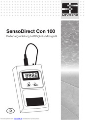 Lovibond SensoDirect Con 100 Bedienungsanleitung