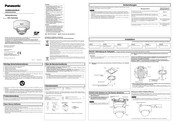 Panasonic WV-S2250L Installationshandbuch