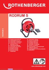 Rothenberger RODRUM S Originalbetriebsanleitung