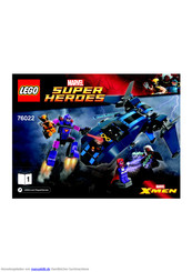 LEGO 76022 Marvel X-men Anleitung