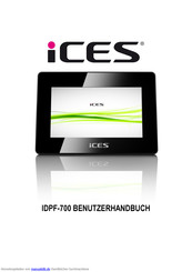 iCES IDPF-700 Benutzerhandbuch
