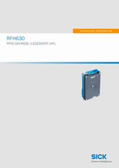 SICK RFH630 Technische Information