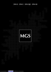 MGS SPIN SQE Handbuch