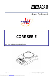 Adam Core Serie Handbuch