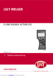 LELY WELGER E-LINK DOUBLE ACTION 235 Bedienungsanleitung