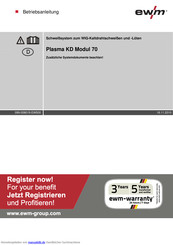 EWM Plasma KD Modul 70 Betriebsanleitung