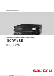 Salicru SLC-8000-TWIN RT2 B0 Betriebsanleitung