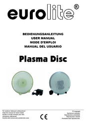 EuroLite Plasma Disc Bedienungsanleitung