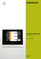 HEIDENHAIN QUADRA-CHEK 2000 Betriebsanleitung