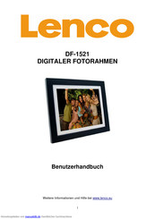 Lenco DF-1521 Benutzerhandbuch