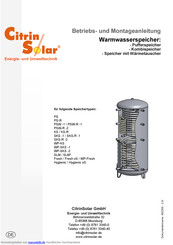 CitrinSolar SLM Betriebs- Und Montageanleitung