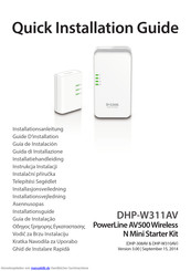 D-link DHP-W311AV Installationsanleitung