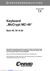 Conrad Electronic McCrypt MC-49 Bedienungsanleitung