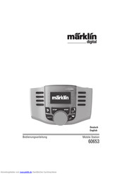 marklin Mobile Station 60653 Bedienungsanleitung