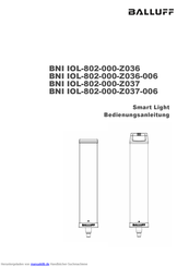 Balluff Smart Light BNI IOL-802-000-Z036-006 Bedienungsanleitung