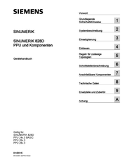 Siemens SINUMERIK 828D Gerätehandbuch