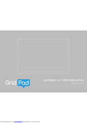 Grid Pad Pro 13 Leitfaden Zur Inbetriebnahme