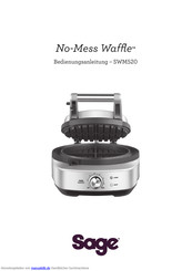 Sage No-Mess Waffle SWM520 Bedienungsanleitung
