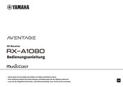 Yamaha Aventage RX-A1080 Bedienungsanleitung