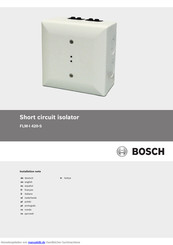 Bosch FLM-I 420-S Betriebsanleitung