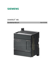 Siemens SIWAREX MS Gerätehandbuch