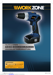Workzone WZAS 14,4/1 Li Originalbetriebsanleitung