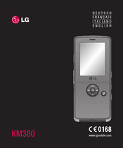 LG KM380 Bedienungsanleitung