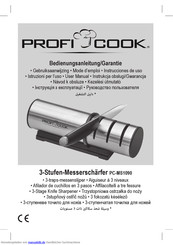 Proficook PC-MS1090 Bedienungsanleitung, Garantie