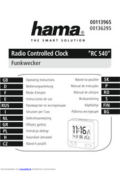 Hama RC 540 Bedienungsanleitung