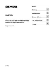 Siemens SIMOTION Diagnose-Handbuch