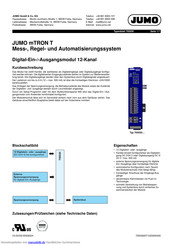 JUMO mTRON T Montageanleitung
