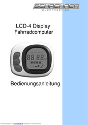 Schachner LCD-4 Display Bedienungsanleitung