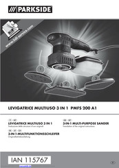 Parkside PMFS 200 A1 Originalbetriebsanleitung