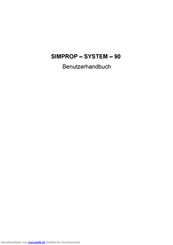 Simprop SYSTEM 90 Benutzerhandbuch