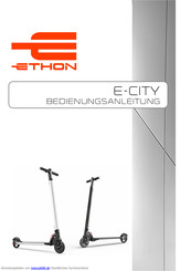 ETHON E-CITY Bedienungsanleitung