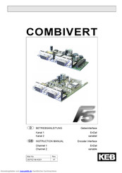 KEB Combivert F5 Betriebsanleitung