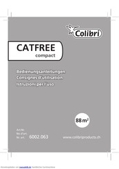 Colibri CATFREE Bedienungsanleitungen